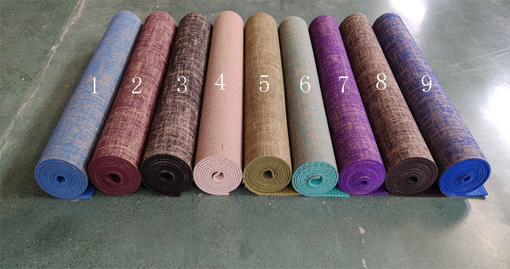 Jute yoga mat